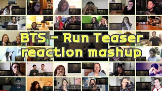 [BTS] Run teaser｜reaction mashup