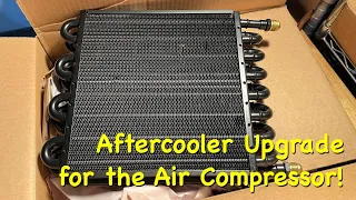 Aftercooler for 60 Gallon Harbor Freight Air Compressor