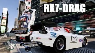 GTA IV - ICEnhancer 2.0 - DRAG RX-7 Test Drive.