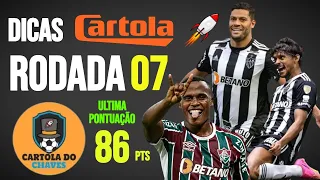 DICAS CARTOLA FC 2024 | RODADA 07