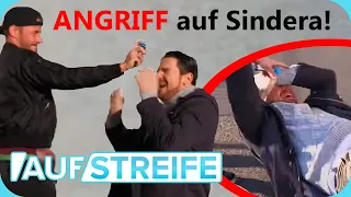 Polizist in LEBENSGEFAHR! 🔪🩸 Stephan Sindera wird beinahe ERSTOCHEN! | Auf Streife | SAT.1