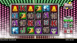 £40 spins, Danger High Voltage, Bonuses & big wins. £1K start