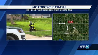 Des Moines police investigating second motorcycle crash this weekend
