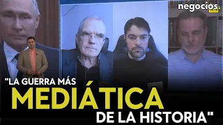 "La guerra entre Rusia y Ucrania es la más mediática de la historia de la humanidad". Bistoletti