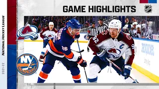 Avalanche @ Islanders 3/7 | NHL Highlights 2022