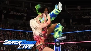 WWE SmackDown Live 10/18/16 Alexa Bliss vs Naomi