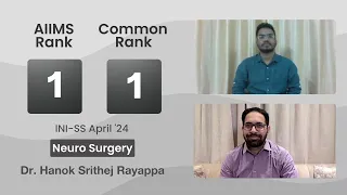 INI-SS Apr ’24 Neurosurgery, AML 1, CML 1, Dr. Hanok S Rayappay in conversation with Dr. Nishant