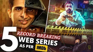 TOP 5 Indian WEB SERIES Beyond Imagination😳IMDB Highest Rating (Part 14)