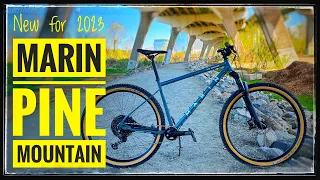 2023 Marin Pine Mountain 1 - Frame and Component Overview