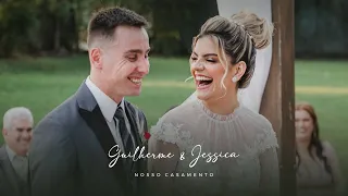 Guilherme & Jessica - Votos de casamento - Casamento ao ar livre
