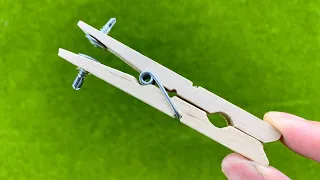 10 Amazing Tricks with Clothespin that EVERYONE Should Know