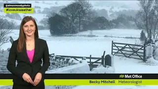 Sunday evening forecast 18/03/18