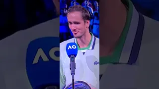 Daniil Medvedev Congratulated RAFAEL NADAL Australian Open 2022 #SHORTS