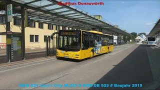 StadtBus Donawörth  : Linie1 : Donau Ries Klinik - Parkstadt und zuruck [ 06.2023 ] #MAN A21 NL323
