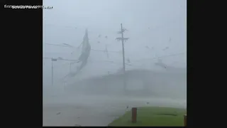 Ida slams Louisiana coastline as storm moves in