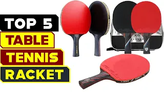 Top 5 Table Tennis Rackets That Will Dominate 2024 - Expert Reviews!