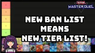 How Will THE BAN LIST CHANGE THINGS? | Yugioh Master Duel Season 30 Tier List