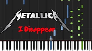 Metallica - I Disappear [Synthesia Tutorial]