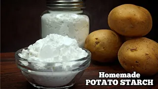 How to Make POTATO STARCH at Home !