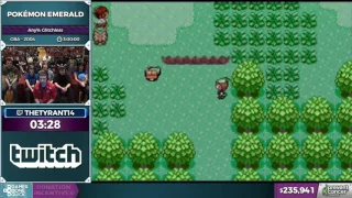 Pokemon Emerald by thetyrant14 in 2:56:16 - AGDQ 2017 - Part 37