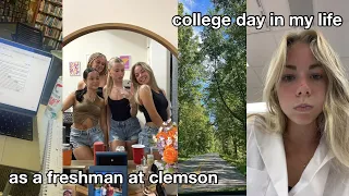 day in my life at Clemson University! (freshman year)