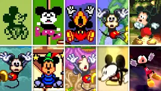 Evolution Of Mickey Mouse Death Animation & Game Over (1987 - 2023)