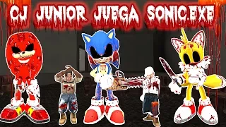 Cj Junior juega Sonic exe - Loquendo - Gta san andreas