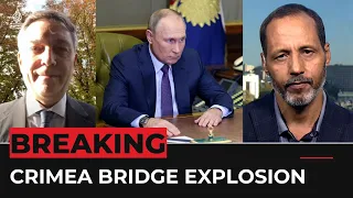 Putin accuses Ukraine of Crimea bridge blast ‘terrorism’