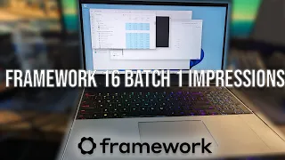 Framework 16 Unboxing (DIY Edition)