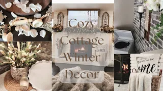 Cozy Cottage Winter Decor Ideas with Warm Winter Recipes // Decorate and Cook with Me