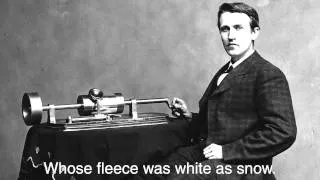 Newly Discovered Thomas Edison 1877 Phonograph Recording FULL VERSION