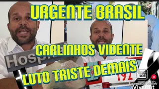 CHEGOU TRISTE NOTÍCIA CARLINHOS VIDENTE INFELIZMENTE CHORO POR PERDA DE GRANDES AMIGOS