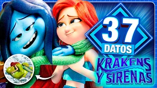 KRAKENS Y SIRENAS: 37 Datos HÚMEDOS que DEBES saber ft.@CuervoAmbar ¿Burla a Disney? | Átomo Network