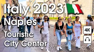 Naples 🇮🇹 Touristic City Center [ 4K ] Walking Tour