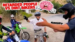 Stupid, Angry People Vs Dirt Bikers 2021 - Angry Man Hates Motorcycles