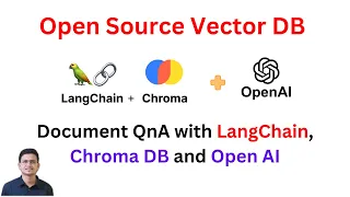 Using Langchain and Open Source Vector DB Chroma for Semantic Search with OpenAI's LLM | Code