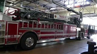 BCFD Truck 5 rings in a run