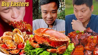 Got Boston lobster again | TikTok Video|Eating Spicy Food and Funny Pranks|Funny Mukbang