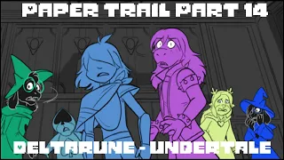 Paper Trail Part 14 【 Deltarune - Undertale Comic Dub 】