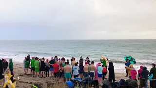 Cushendun New Years Dip 2018