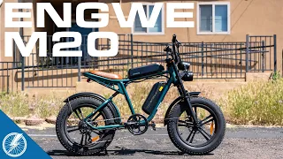 Engwe M20 E-BIke Review | Dual Battery Moto Fun For Less!