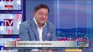 Napindító - Koncertre készül Nyári Károly (2023-08-25) - HÍR TV