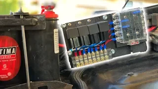 Making a Fuse / Relay Box COMPLETELY FROM SCRATCH!