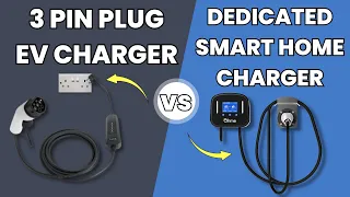 3 Pin Plug EV Charger VS Dedicated Home Charger (which is better?)