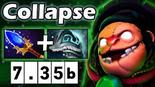 Коллапс на Пудже, Нереальные Хуки - Collapse Pudge 7.35 DOTA 2