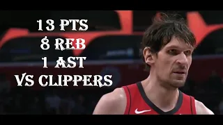 Boban Marjanovic 13 Pts 8 Reb 1 Ast LA Clippers vs Houston Rockets HIGHLIGHTS