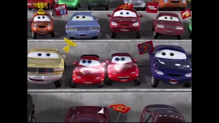 Cars (2006) Huge crash (Fullscreen)