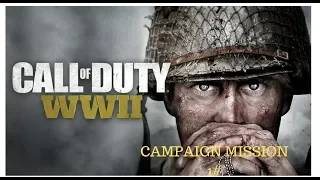 CALL OF DUTY WWII Walkthrough Gameplay Part 1 - Normandy - Campaign Mission 1 (COD World War 2)