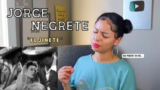 ESCUCHO por PRIMERA VEZ "El jinete" de JORGE NEGRETE