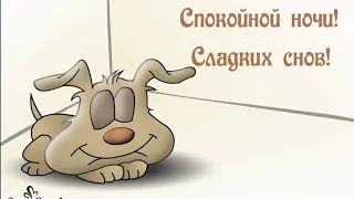 Доброй ночи! Сладких снов! Красивое пожелание